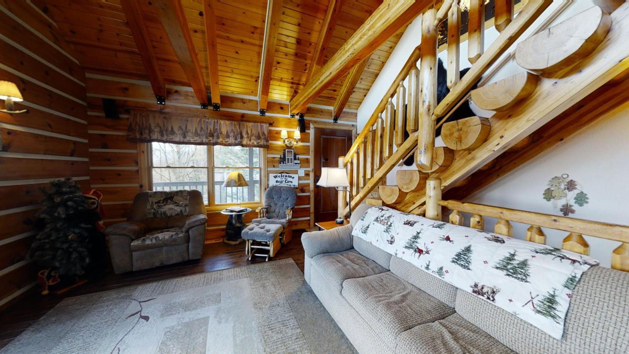 Bear Cave Villa แกตลิงเบิร์ก ภายนอก รูปภาพ